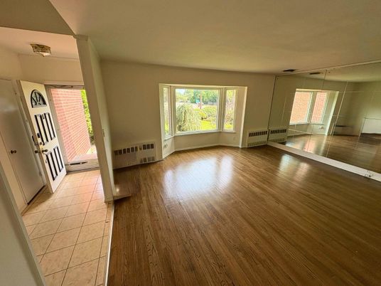 Empty room, Interior, Wood Texture Flooring