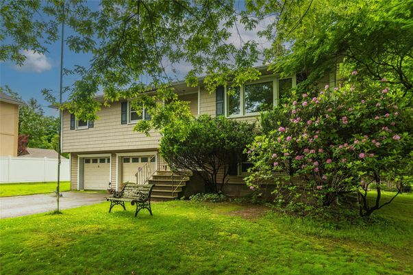 Attached, Exterior, Facade, Raised Ranch