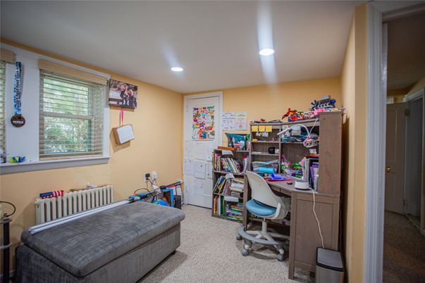 Home Office, Interior, Recessed Lighting
