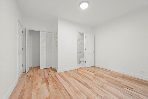 Bathroom, Empty room, Interior, Marble Walls, Wood Texture Flooring