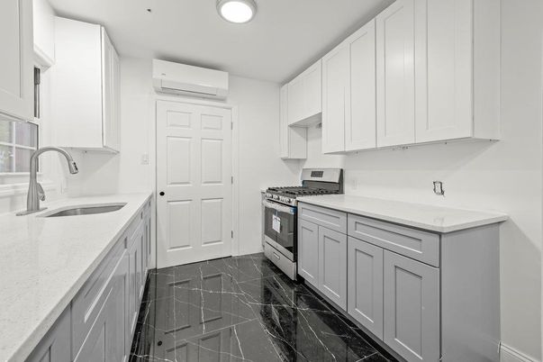 Interior, Kitchen, Marble, Recessed Lighting