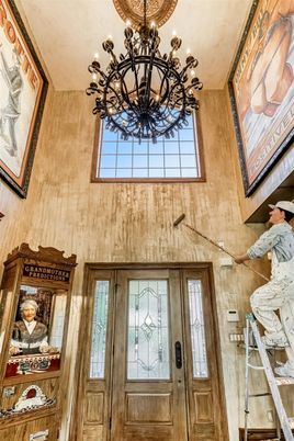 Chandelier, Interior