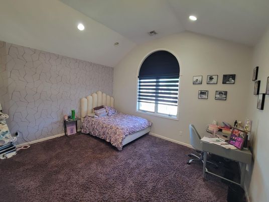 Bedroom, Home Office, Interior, Recessed Lighting