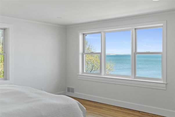 Bedroom, Interior, Water, Wood Texture Flooring