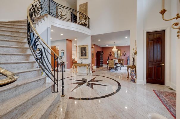 Chandelier, Dining room, Interior, Recessed Lighting