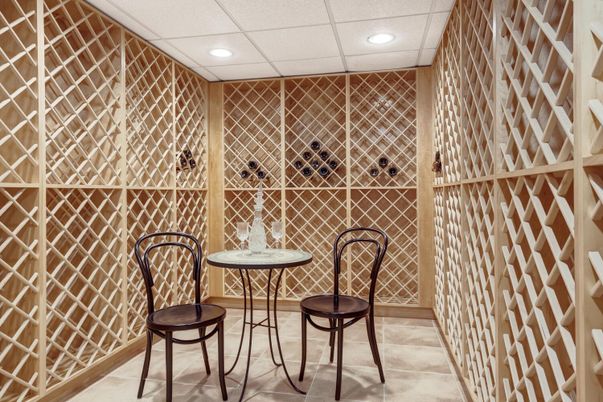 Interior, Recessed Lighting, Wine Storage
