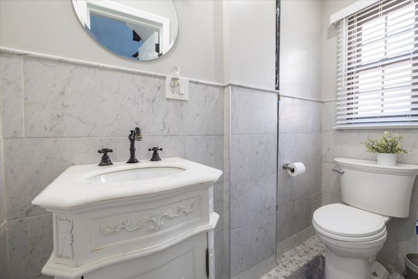 Bathroom, Interior, Marble Walls