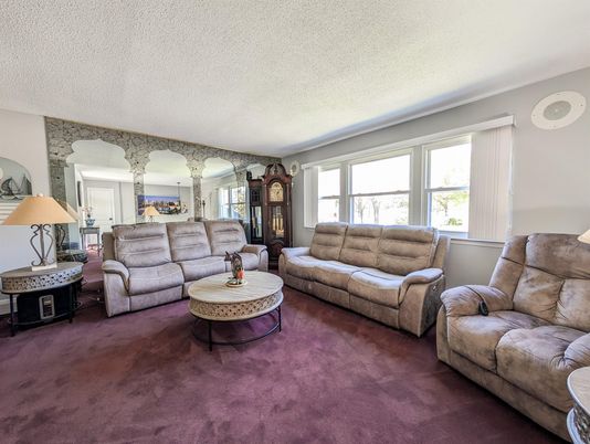 Interior, Living room, Stone Walls