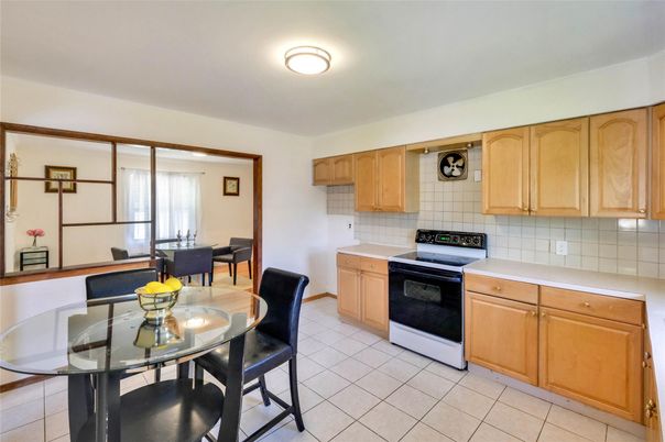 Dining room, Interior, Kitchen