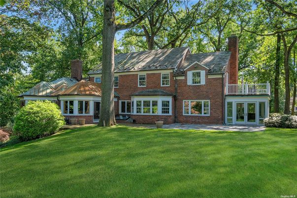 Backyard, Exterior, Facade, Brick Facade, Tudor Revival