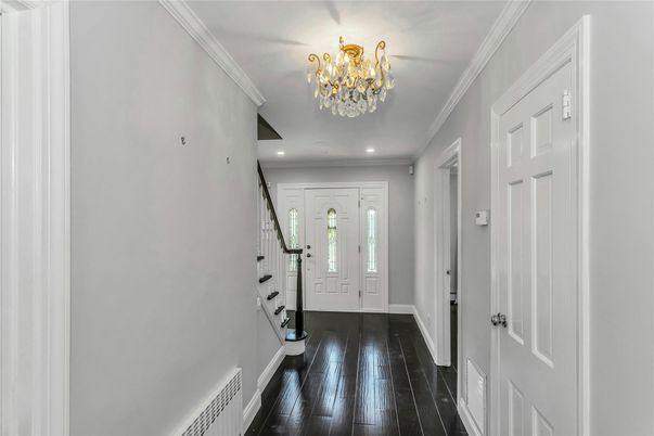 Chandelier, Interior, Recessed Lighting, Wood Texture Flooring