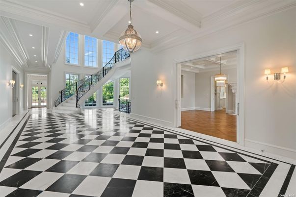 Chandelier, Interior, Pendant Lights, Recessed Lighting, Wood Texture Flooring