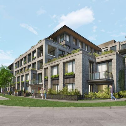 Exterior, Facade, Brick Facade, Modern