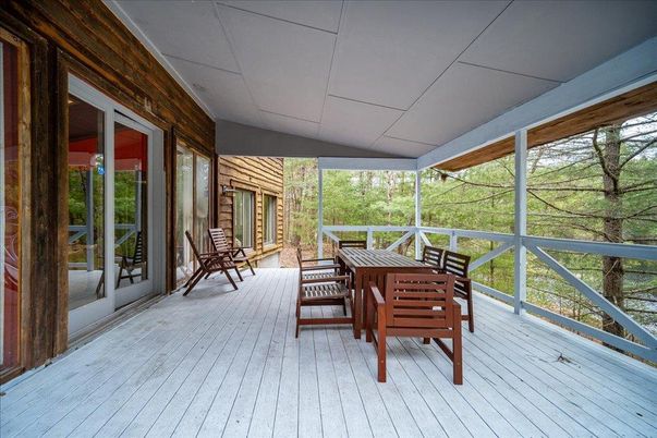 Interior, Sun Room, Wood Texture Flooring
