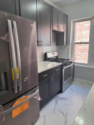 Interior, Kitchen, Marble, Stainless Steel Appliances
