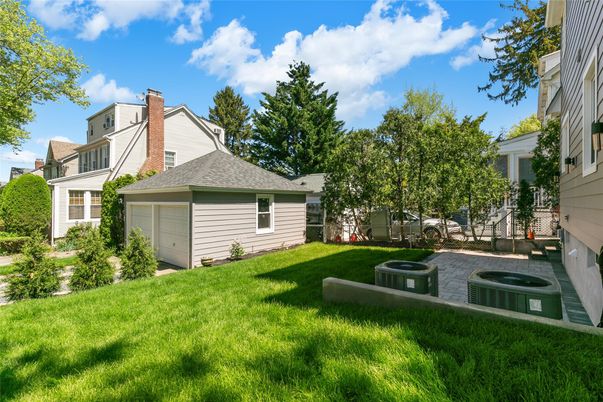 Backyard, Detached Garage, Exterior