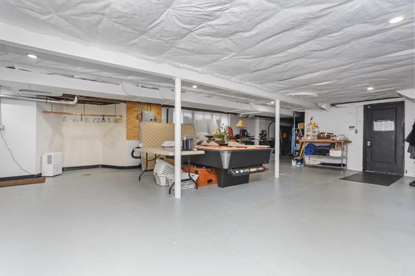 Garage, Interior, Recessed Lighting