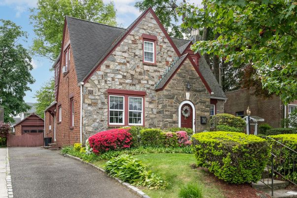 Exterior, Facade, Brick Facade, Tudor Revival