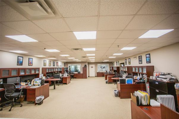 Home Office, Interior, Recessed Lighting