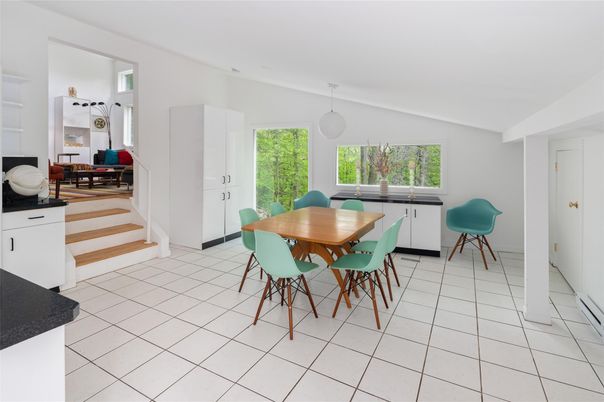 Dining room, Interior, Pendant Lights