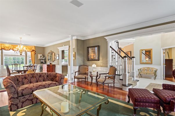 Chandelier, Dining room, Interior, Living room, Wood Texture Flooring