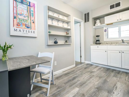 Dining room, Interior, Wood Texture Flooring