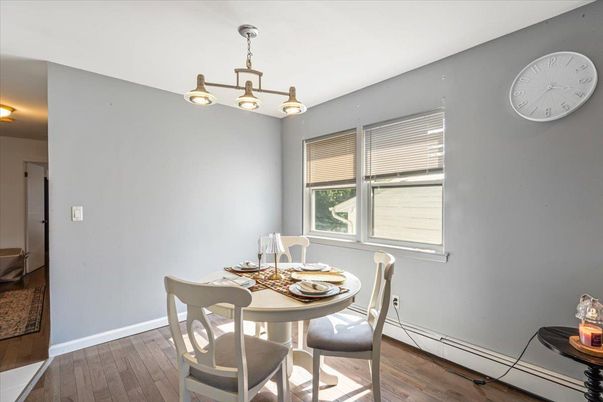 Dining room, Interior, Wood Texture Flooring