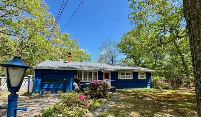 Attached, Backyard, Detached Garage, Exterior, Facade, Ranch