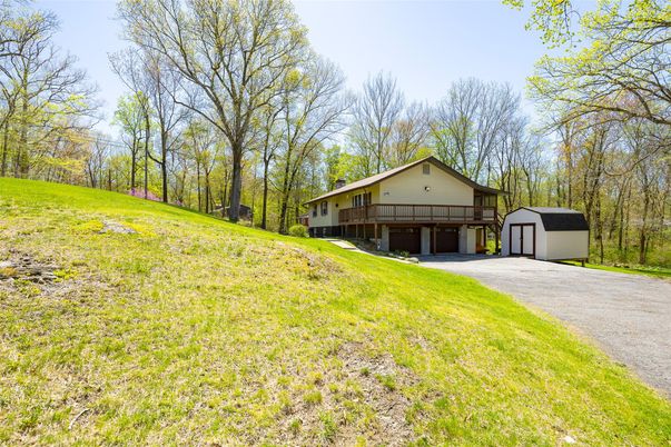 Backyard, Detached Garage, Exterior