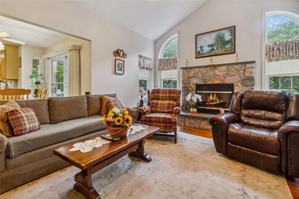 Fireplace, Interior, Living room, Wood Texture Flooring