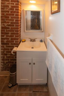 Bathroom, Interior, Stone Walls