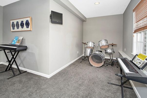 Interior, Piano, Recessed Lighting