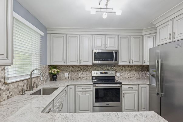 Interior, Kitchen, Stainless Steel Appliances