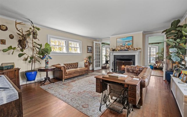 Fireplace, Interior, Living room, Wood Texture Flooring