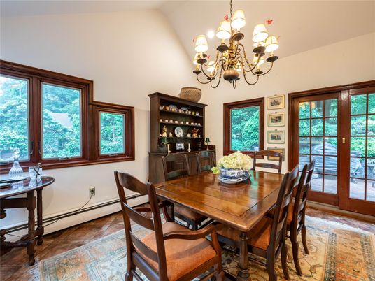 Chandelier, Dining room, Interior