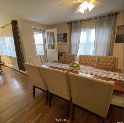 Dining room, Interior, Wood Texture Flooring