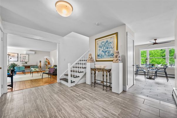 Dining room, Interior, Wood Texture Flooring