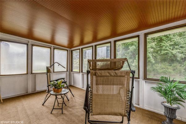 Interior, Sun Room, Wooden Ceilings