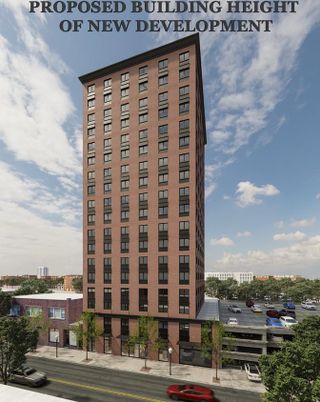 Exterior, Facade, Highrise