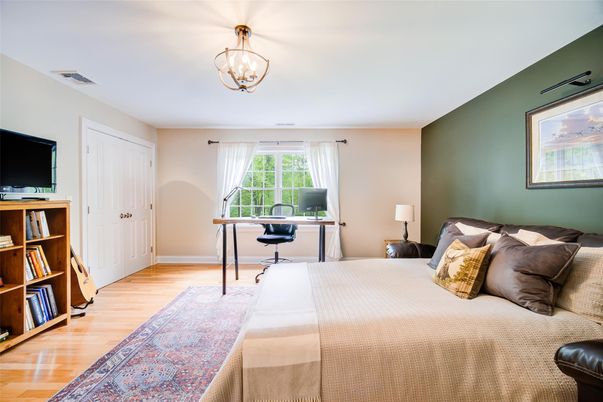 Bedroom, Home Office, Interior, Wood Texture Flooring