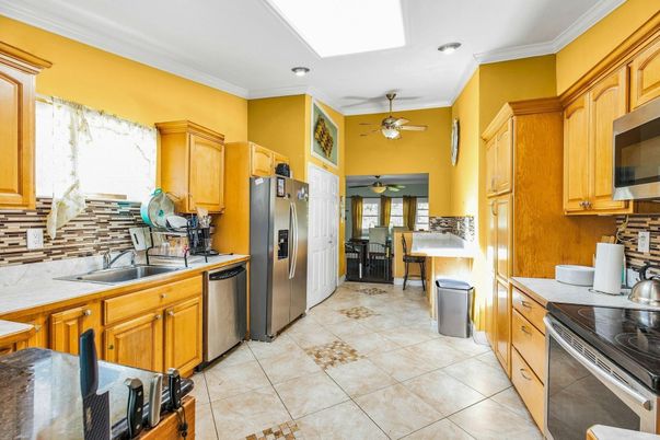 Interior, Kitchen, Recessed Lighting