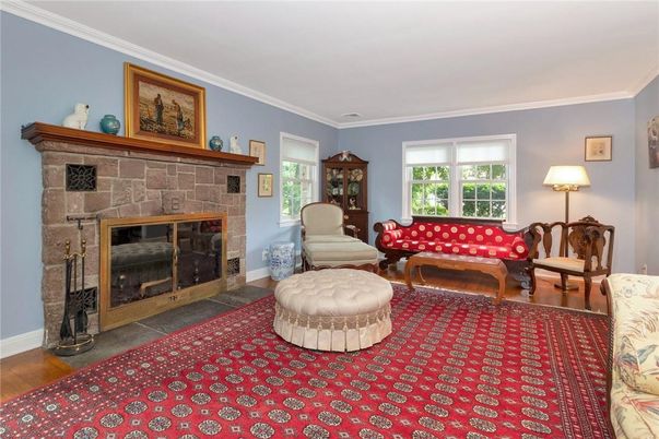 Fireplace, Interior, Wood Texture Flooring