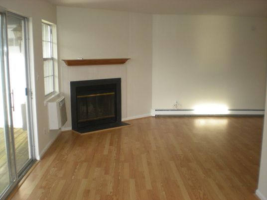 Empty room, Fireplace, Interior, Wood Texture Flooring