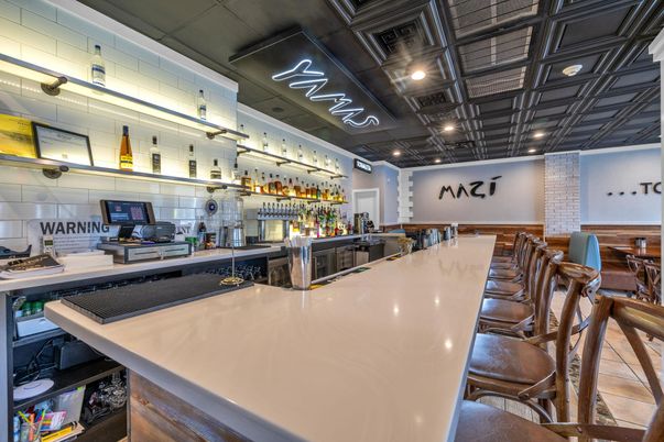 Interior, Recessed Lighting, Stone Walls