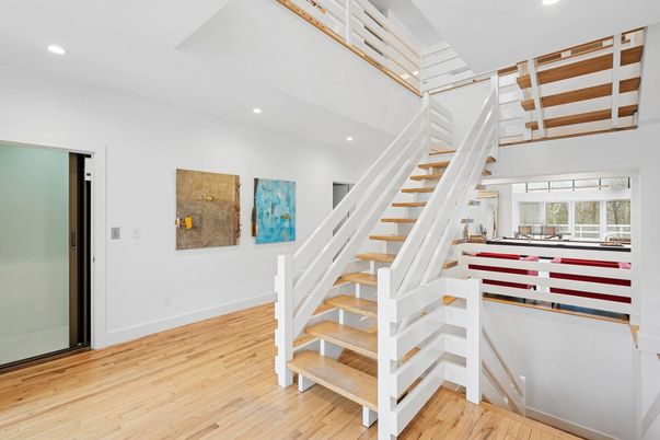 Interior, Recessed Lighting, Wood Texture Flooring
