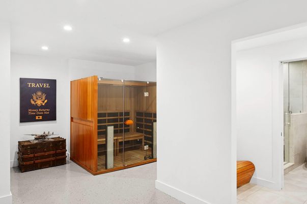 Interior, Recessed Lighting, Sauna Room
