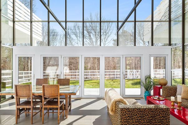 Dining room, Glass Ceilings, Interior, Sun Room