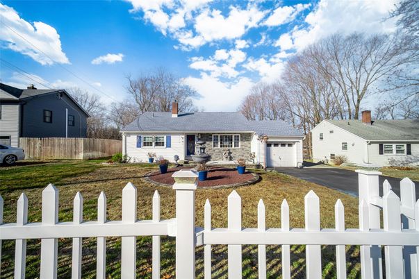 Attached, Backyard, Exterior, Facade, Cape Cod