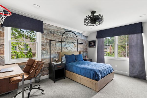 Bedroom, Home Office, Interior, Recessed Lighting