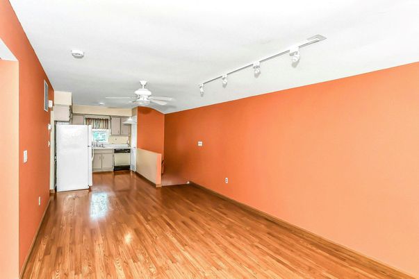 Empty room, Interior, Kitchen, Wood Texture Flooring